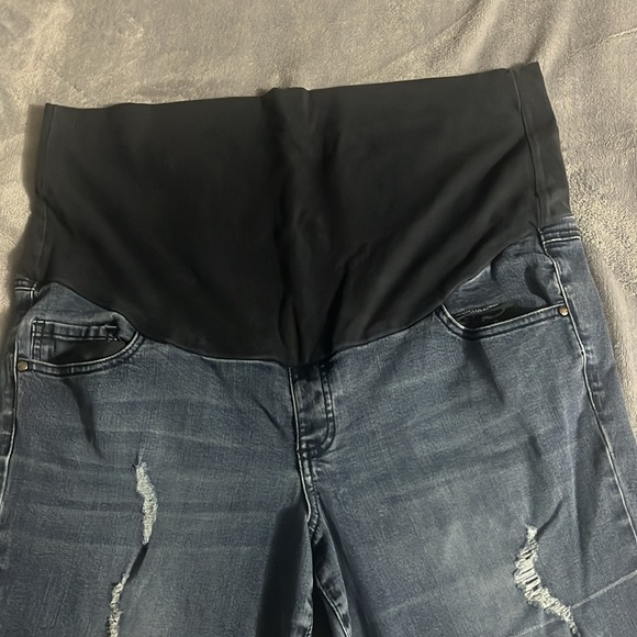 Thyme Slim Fit Maternity Jeans XL - Picture 4 of 6